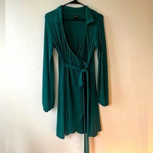 WILD FABLE Green Tie Dress